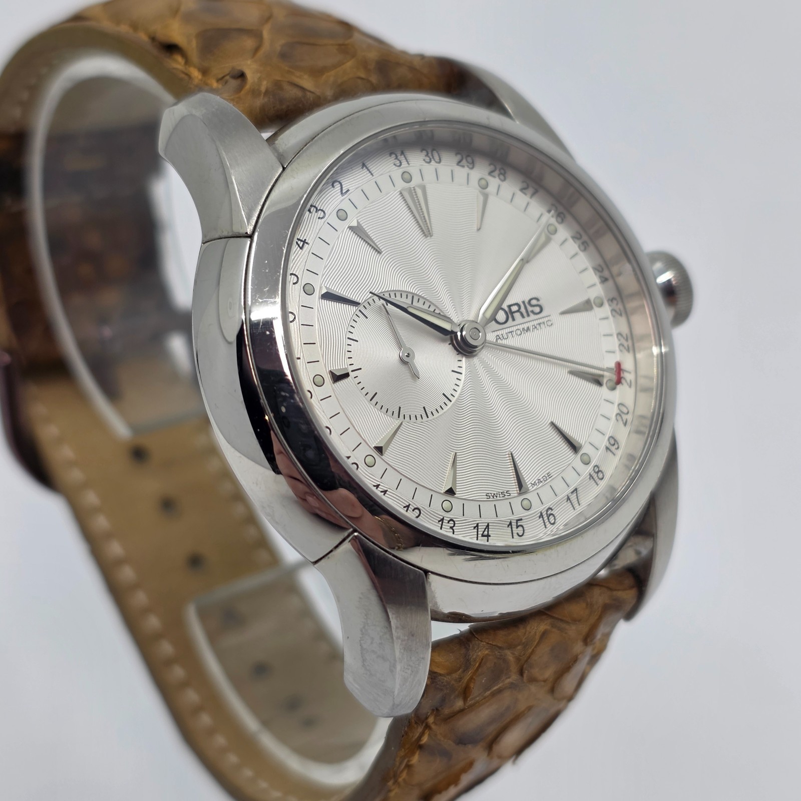 Oris Artelier Small Second Pointer Date 7545A Aut… - image 6