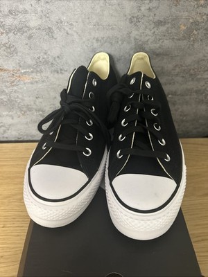 CONVERSE Sneaker Low 'Chuck Taylor All Star' In Schwarz Gr. 43 Neu mit Karton