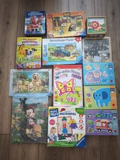 13xGroßes Kinder Puzzle & Spiele Paket   Rav...