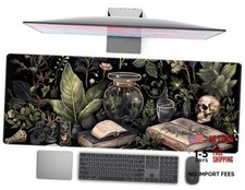 Desk Mat Mouse Pad XL Extended Large Gaming Desk Pad Mousepad, Dark Academia