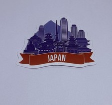 Japan City Landscape Sticker Travel Art Decal Vinyl Country Souvenir Matte Tc6