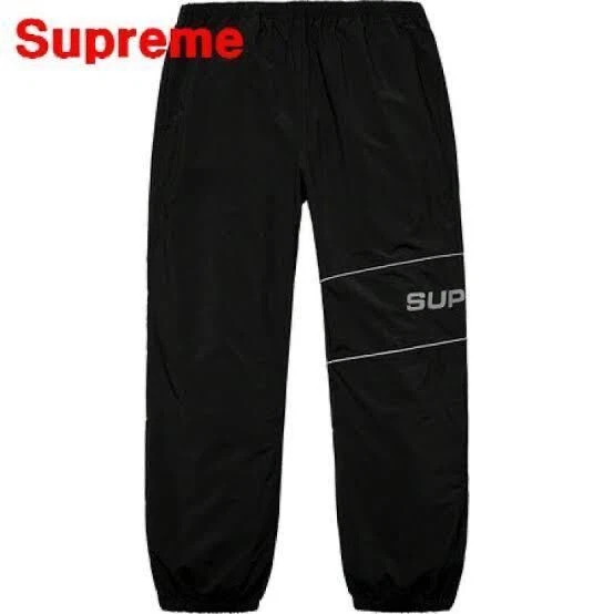 Pantalon neuf 19SS neuf SUPREME Supreme NYLON RIPSTOP PANT NOIR noir fi