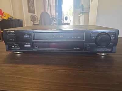 Aiwa HV-FX7000U VCR PLAYER  STEREO VIDEO CASSETTE RECORDER MTS VHS DA 4 HEADHiFi