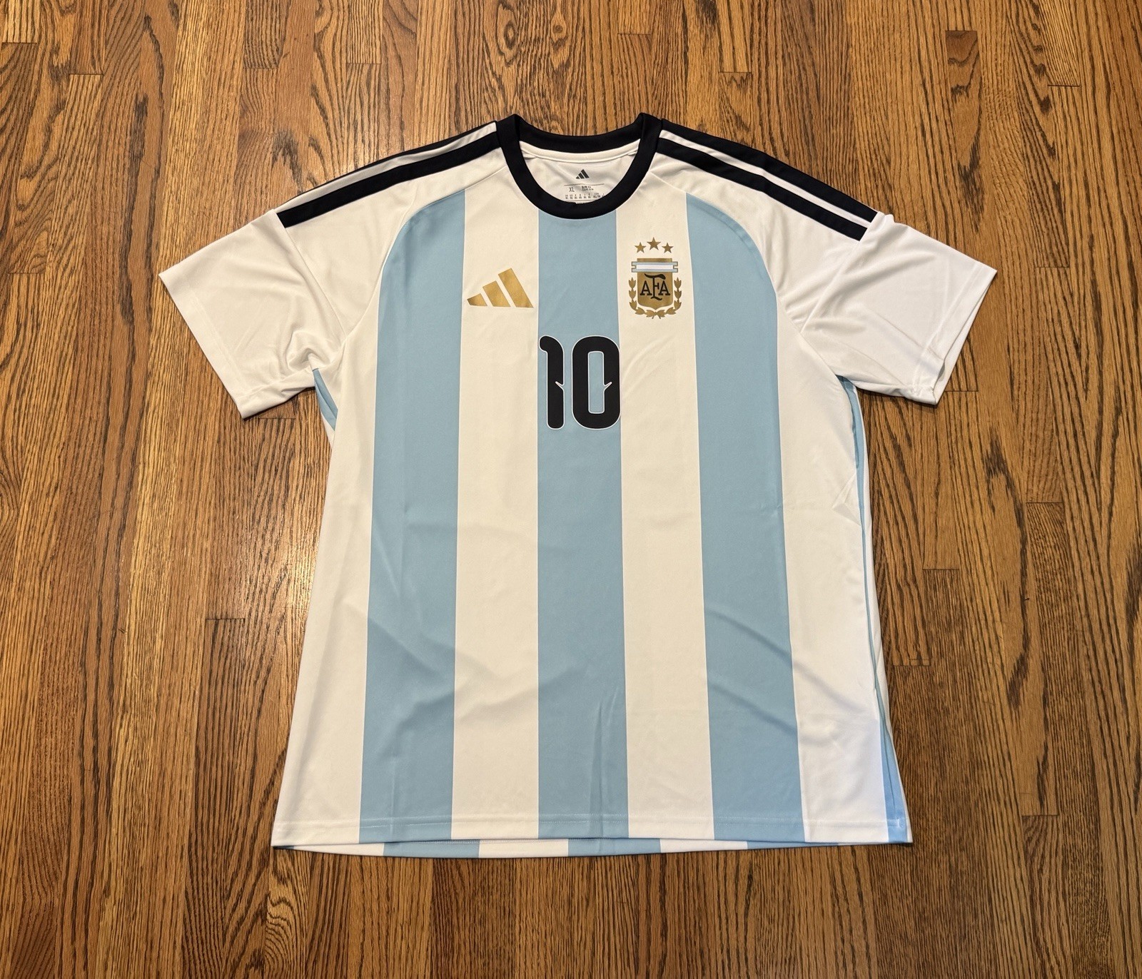2026 Argentina AFA National Team Lionel Leo Messi Adidas Home Fan Soccer Jersey