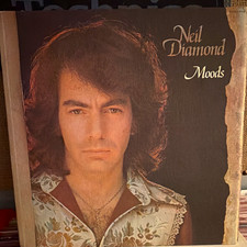 Neil Diamond Moods UNI 12" Black Vinyl LP 33 RPM Rock Pop 93136-A/B