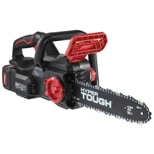 Hyper Tough HT22-401-03-03 20V 4.0Ah Battery Powered 12" Brushless Chainsaw