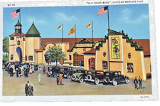 1933 Chicago Worlds Fair Old Heidelberg Resta...