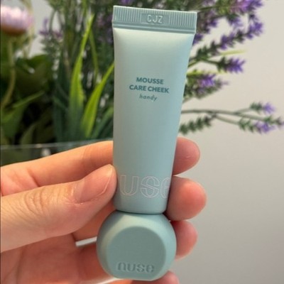 NUSE Mousse Care Cheek Handy 10ml #02 Fairy Blush Vegan Face Rouge K-Beauty
