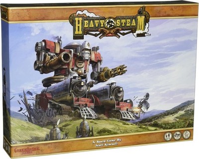 Heavy Steam Strategy Steampunk Board Game Brand New by Greenbrier Games