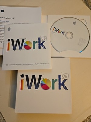 Apple iWork '09 (Retail) (1 User/s) - Full Version for Mac MB942Z/A
