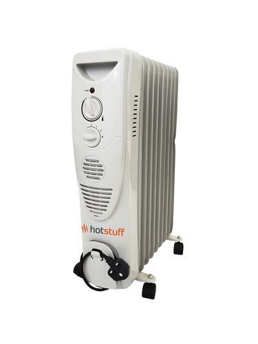 Hotstuff 9 Fin Oil Filled Radiator - 2000w Portable Electric Heater 24 HOUR SHIP