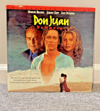 DON JUAN DeMARCO Laserdisc LD WIDESCREEN FORMAT EXCELLENT CONDITION JOHNNY DEPP 