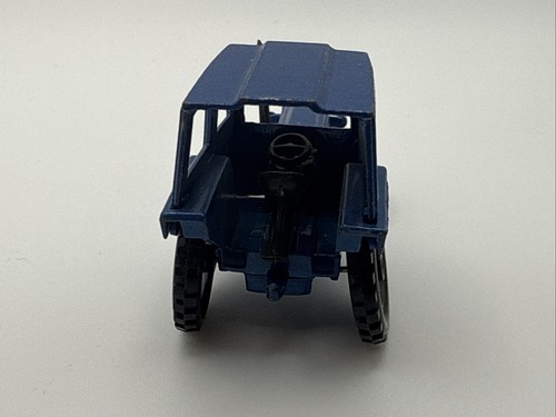 Tractor Zetor Vintage PlayArt Die-Cast AZUL Hecho en Hong Kong - Imagen 4 de 5