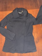 Trina Turk Black Jacket Zipper Gold Size 2 Womens