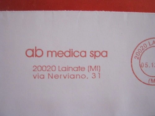 R01 METER STAMP EMA MECHANICA ITALY 2005 WOOL MILAN AB MEDICA SALUTE SANIT