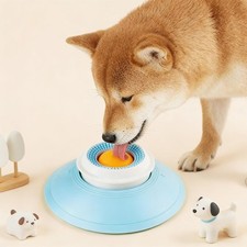 2PCS Pet Lick Bowl for Dogs Cats, Slow Feeder Lick Mats Anxiety Relief NEW US