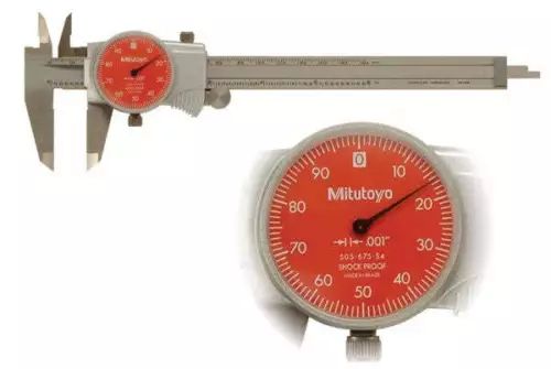 505-742-54J Mitutoyo Dial Caliper 6"