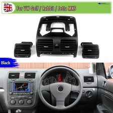 Front Dashboard Center Air A/C Vent Outlet Kits For VW Jetta GTI Golf MK5 Rabbit