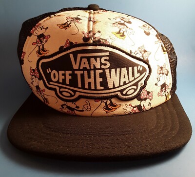 Vans Disney Minnie Mouse Snapback Trucker Hat Women's