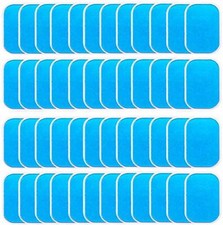 50 Pcs ABS Gel Pads Muscle Stimulator Pads Replacement for Muscle EMS Toner