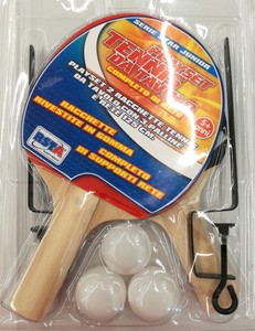 Dettagli Su Playset Tennis Tavolo Racchette Ping Pong Palline Rete Gioco Bambini