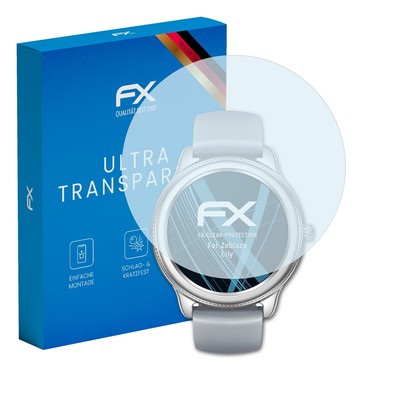 atFoliX 3x Displayschutzfolie für Zeblaze Lily Schutzfolie klar Folie