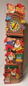 Vintage 3D pop-out Advent Calendar Box JCO pop-up christmas elves Denmark 26â | eBay