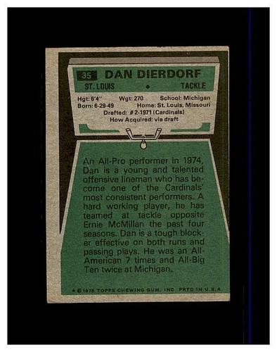 1975 TOPPS FOOTBALL #3-299 YOU PICK SEE PHOTOS OF EVERY CARD STARS & ROOKIES NEW - Picture 45 of 409