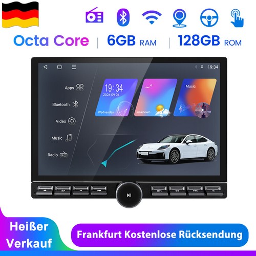 Autoradio Android 14 Carplay Für Fiat Ducato Citroen Jumper Peugeot Boxer 6+128G - Bild 1 von 21