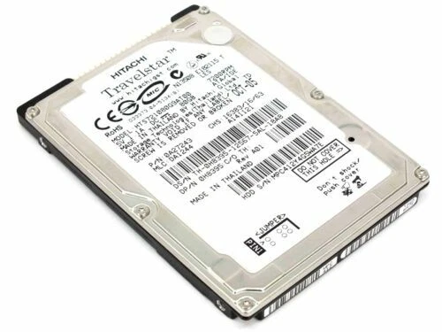 HITACHI 80GB HTS721080G9AT00 7200 RPM PATA 8MB 2.5" Laptop HDD Hard Disk Drive - Image 2 of 2