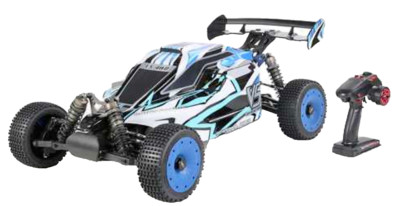 Rovan V5 1/5 Scale 4 Wheel Drive 32cc Gasoline Ready to Run RC Buggy Blue