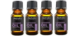 100% PURE THERAPEUTIC-GRADE AROMATHERAPY ESSENTIAL OILS (4 PACK)