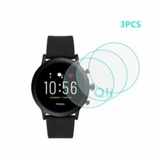 3X Tempered Glass Screen Protector for Fossil Gen 5 Smartwatch Carlyle HR
