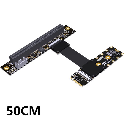 (ADT Link) Extensión de tarjeta gráfica PCIe 5.0 M.2 NGFF NVMe Key M PCI-E 5.0 X16 - Imagen 23 de 32