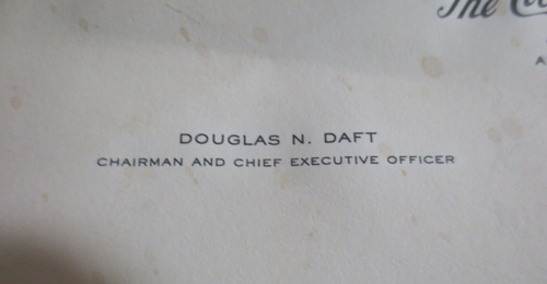 Coca-Cola Famed Norman Rockwell The Barefoot Boy from Doug Daft, Chairman CEO - Picture 8 of 9