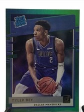 2020-21 Panini Donruss Rated Rookies Green Flood Tyler Bey #243 Rookie RC