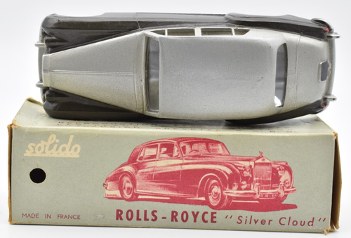 Vintage Solido Rolls Royce Silver Cloud scale 1/43. Made in France. DieCast. box - Picture 4 of 5