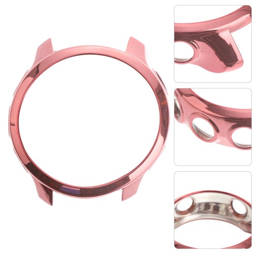 Electroplated Watch Shell Watch Case (Pink) protective frame cover