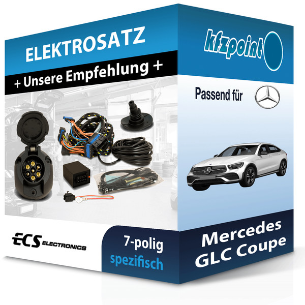 für Mercedes GLC Coupe 06.2016-05.2019 ECS E-Satz 7Polig Fahrzeugspezifisch NEU-image