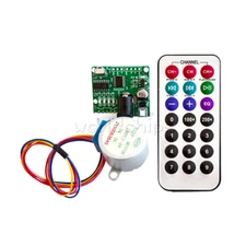 DC5V ULN2003 DIY Stepper Motor Driver Board 28BYJ48 Infrared Remote Control