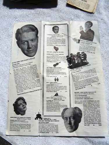 March 1941 COLUMBIA MASTERWORKS Supplement Reviews Joseph Szigeti RECORD CATALOG - Picture 2 of 3