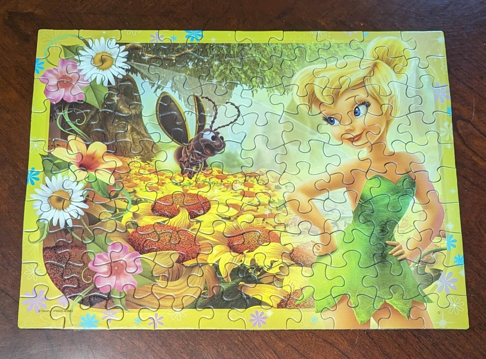 Disney Fairies Tinkerbell Lost Treasure Puzzle 100 piezas Edades 5+ Hasbro Foto 2 de 4