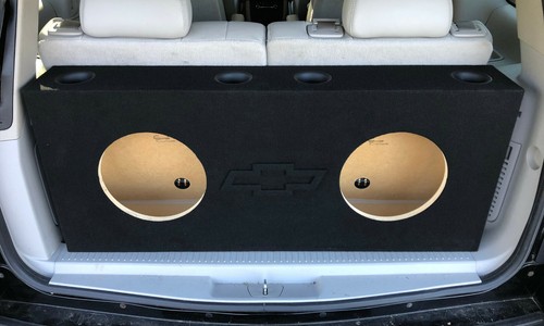 For a 2000+ Chevy Tahoe ~ Custom Ported / Vented Sub Box Subwoofer Enclosure - Picture 2 of 5