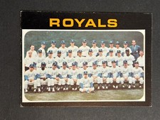 ⚾ 1971 Topps Baseball Base Card #742 Kansas City Royals * High Number * ⚾