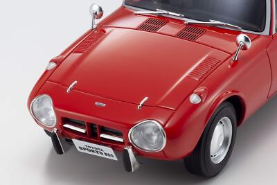 京商 サムライ トヨタ スポーツ 800 レッド kyosho samurai Mini Car Kyosho samurai 1/18 Toyota Sports 800 Red Finished