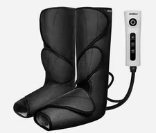 CINCOM Leg Massager for Foot Calf Air Compression Circulation Leg Wraps Portable