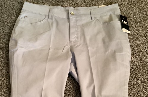 NWOT! Women's Lee FLEX-TO-GO Mid Rise stretch fit capri skimmer sz-20W M *. - Picture 5 of 9