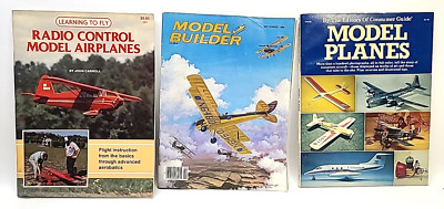 RC Model Airplane Magazines RC Planes Lot Of 3 Builder Learning to Fly Advanced