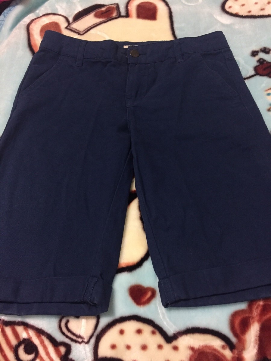 Fox Boys Dark Blue Shorts Size 16(153-160cm), Good Condition | eBay