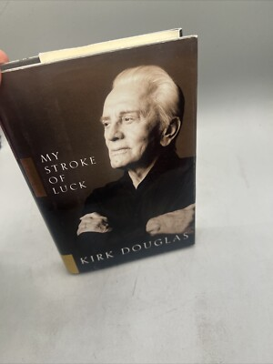 #ad My Stroke Of Luck By Kirk Douglas HC DJ First Edition Signed Rare $39.99